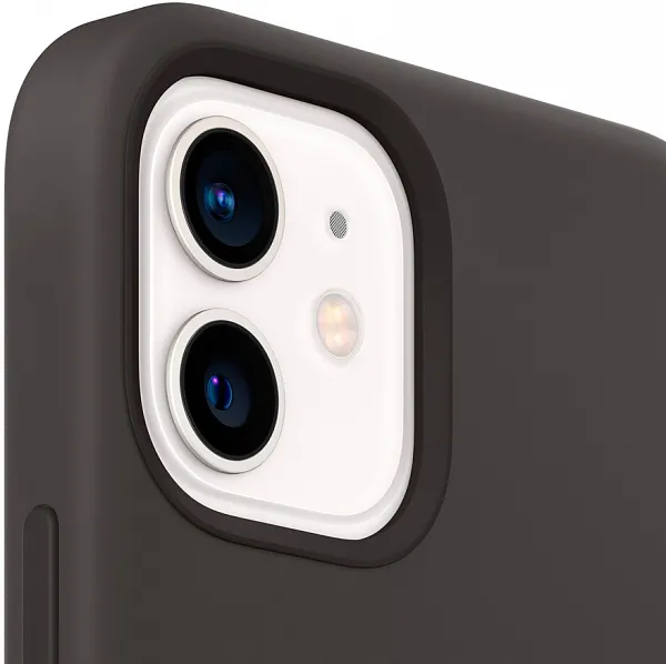 Apple для iPhone 12 mini Silicone Case with MagSafe (черный) фото 1
